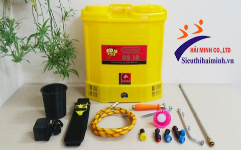 Máy phun thuốc bằng điện Oshima OS18 chính hãng