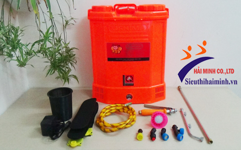 Máy phun thuốc bằng điện Oshima OS20 và phụ kiện