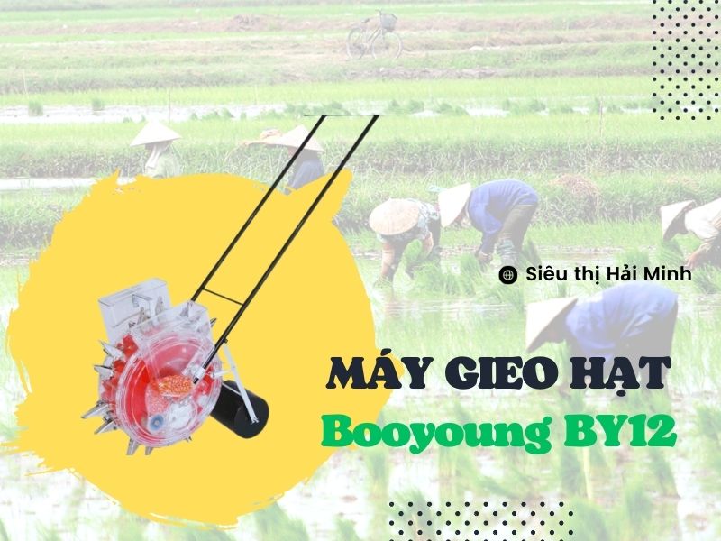 máy gieo hạt đẩy tay Booyoung BY12