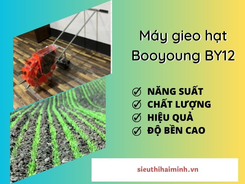 máy gieo hạt đẩy tay Booyoung BY12