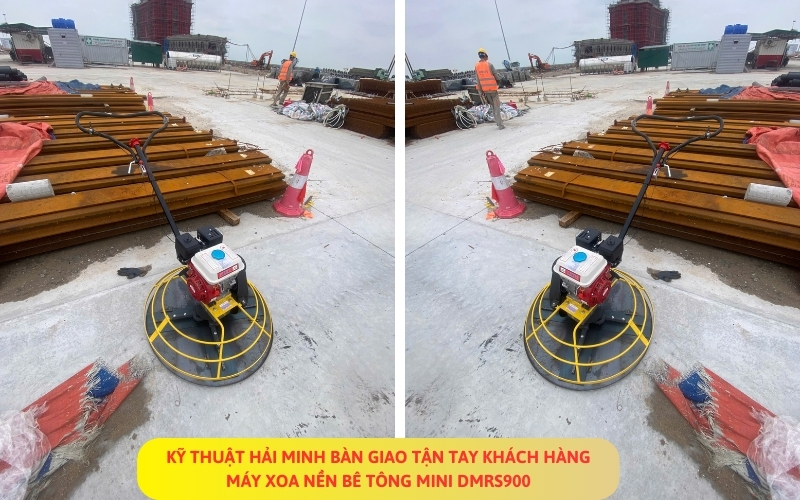 Máy xoa nền bê tông mini DMRS900