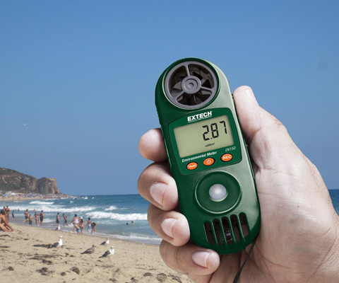 Máy đo khí hậu ( 11 in 1) tích hợp đo UV và ánh sáng mặt trời EN150