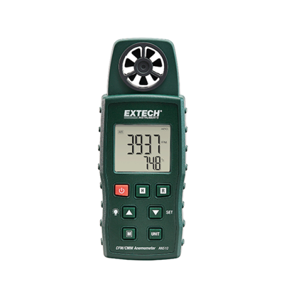 Photo - Máy đo vận tốc và lưu lượng gió, nhiệt độ Extech AN510