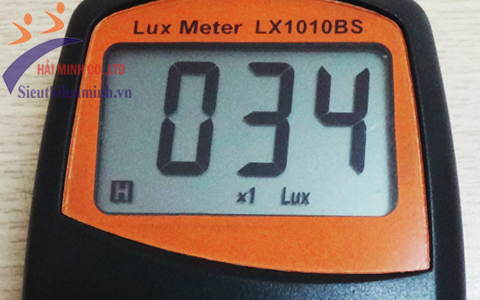 Màn hình hiển thị máy đo cường độ ánh sáng M&MPro LMLX1010BS