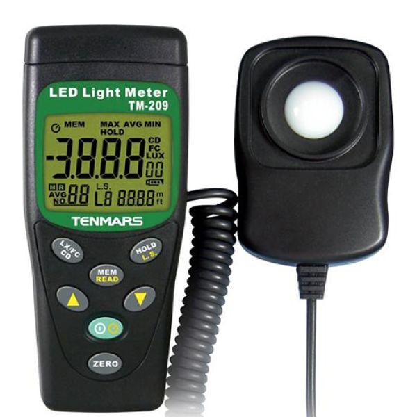 Photo - Máy đo cường độ ánh sáng Tenmars TM-209