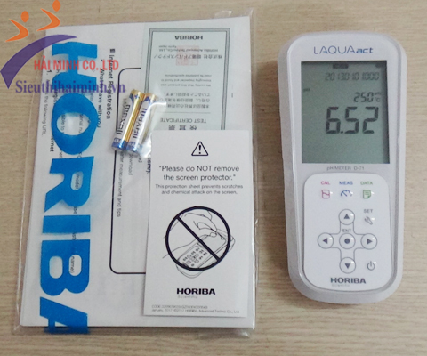 Máy đo pH cầm tay Horiba D-71G