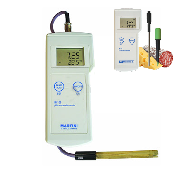 Photo - Máy đo pH-nhiệt độ cầm tay điện tử Milwaukee MI 105