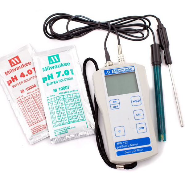 Photo - Máy đo pH/nhiệt độ cầm tay điện tử Milwaukee MW102