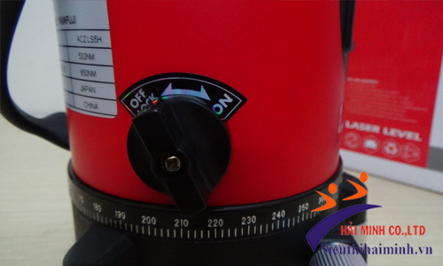 Nút công tắc bật, tắt của máy cân mực Yamafuji ACZ LS5H