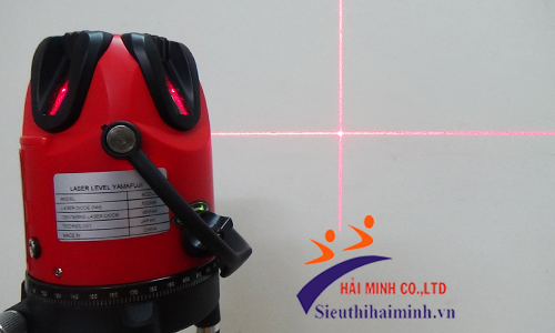Máy cân mực 2 tia đỏ Yamafuji ACZ LS5H sử dụng 5 tia laser đỏ