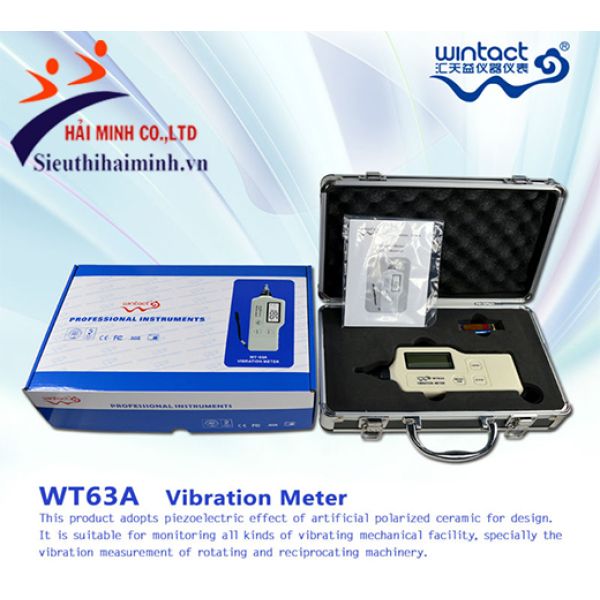 Photo - Máy đo độ rung Wintact WT63A