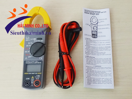 ampe kìm kewtech kyoritsu kt203