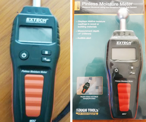 Máy đo độ ẩm gỗ Pinless EXTECH MO57 chất lượng