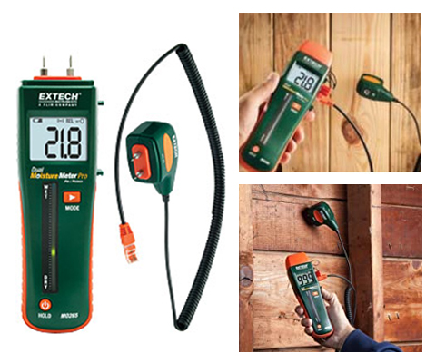 sử dụng Máy đo độ ẩm gỗ EXTECH MO265