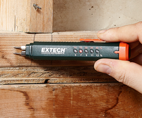Máy đo độ ẩm gỗ, vật liệu xây dựng EXTECH MO25 hiệu quả