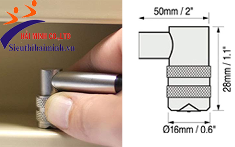 Đầu dò PosiTector PRBFRS-D của máy đo độ dày lớp phủ 