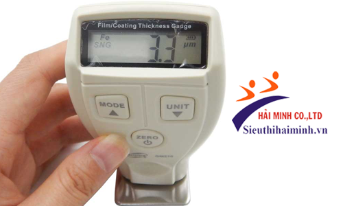Máy đo độ dày lớp phủ Benetech GM210 sử dụng dễ dàng