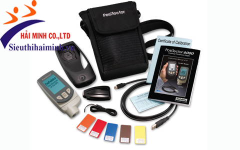 Máy đo độ dày lớp phủ PosiTector 6000 FTS3 cùng phụ kiện