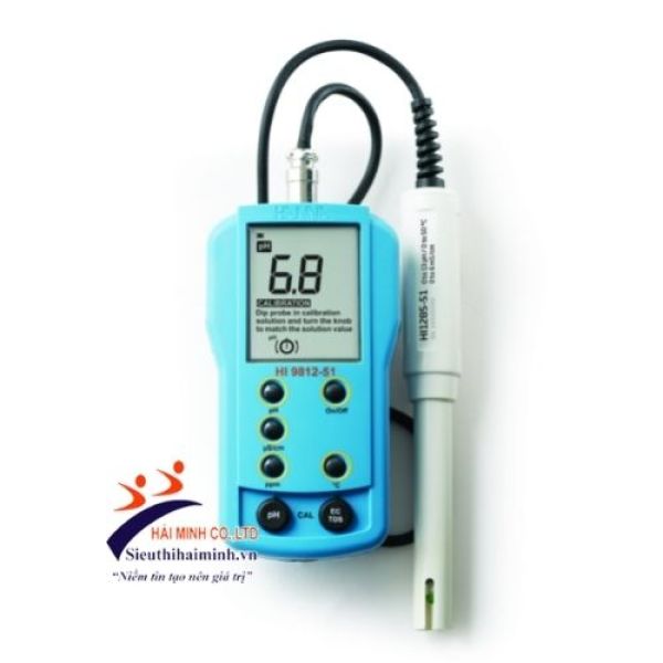Photo - Máy đo pH/EC/TDS/Nhiệt độ HI9812-51