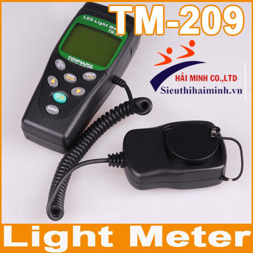 máy đo cường độ ánh sáng tenmars tm-209