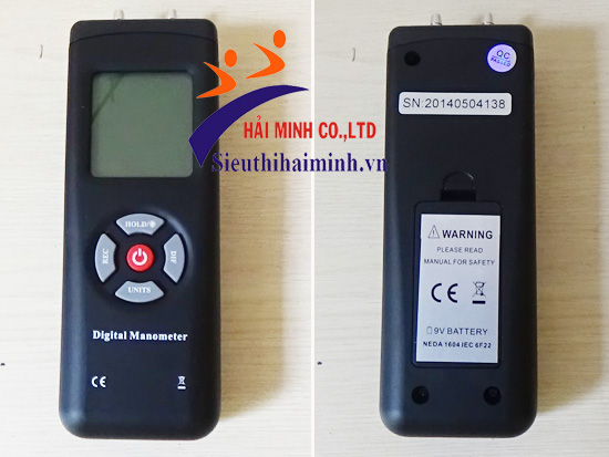 máy đo chênh áp tcvn-mn01