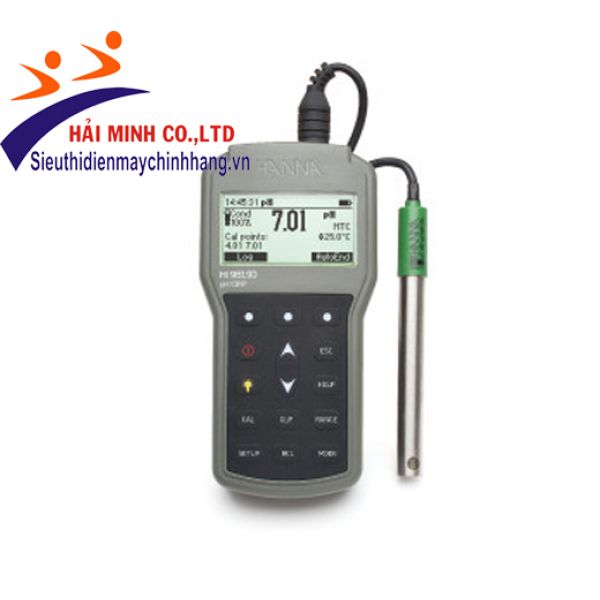 Photo - Máy đo pH và nhiệt độ cầm tay Hanna HI98190