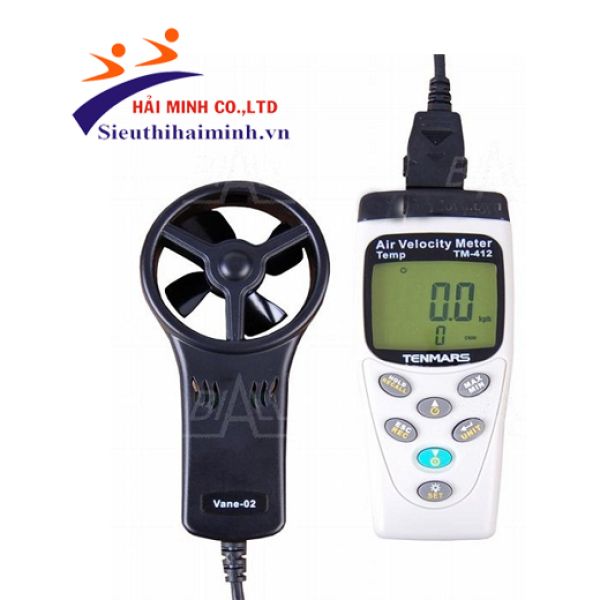 Photo - Máy đo tốc độ gió, nhiệt độ, độ ẩm Tenmars TM-413