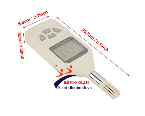 Máy đo nhiệt độ và độ ẩm GM 1360