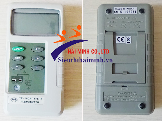 máy đo nhiệt độ Tenmars YF-160A máy đo nhiệt độ Tenmars YF-160A