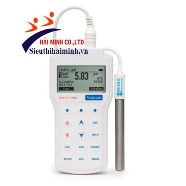 Photo - Máy đo pH/Nhiệt Độ Trong Bia HI98167