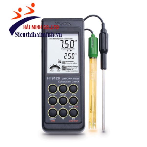 Photo - Máy đo pH/ORP cầm tay với CAL Check™ HI9126