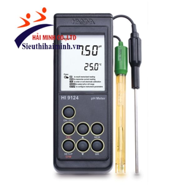 Photo - Máy đo pH Và nhiệt độ cầm tay HI9124