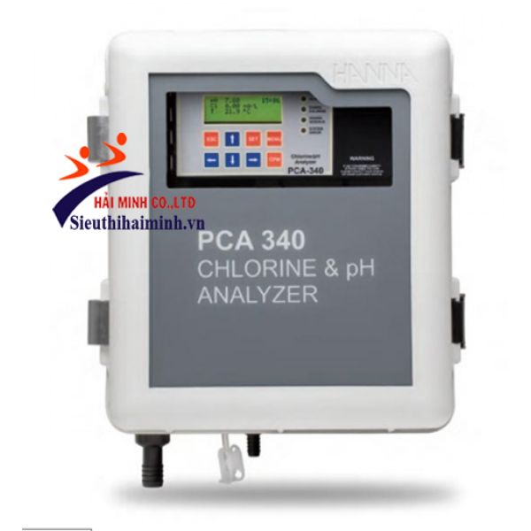 Photo - Máy phân tích và kiểm soát Clo/pH/Nhiệt Độ PCA340-2