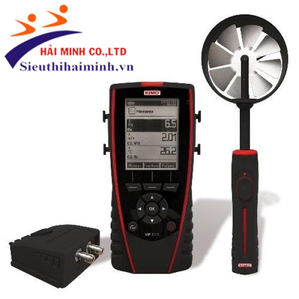 Photo - Máy đo đa chức năng KIMO MP210 Áp suất, tốc độ gió, nhiệt độ, độ ẩm