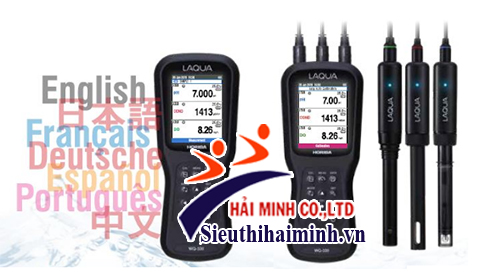 Máy đo WQ-300 Series hỗ trợ đa ngôn ngữ