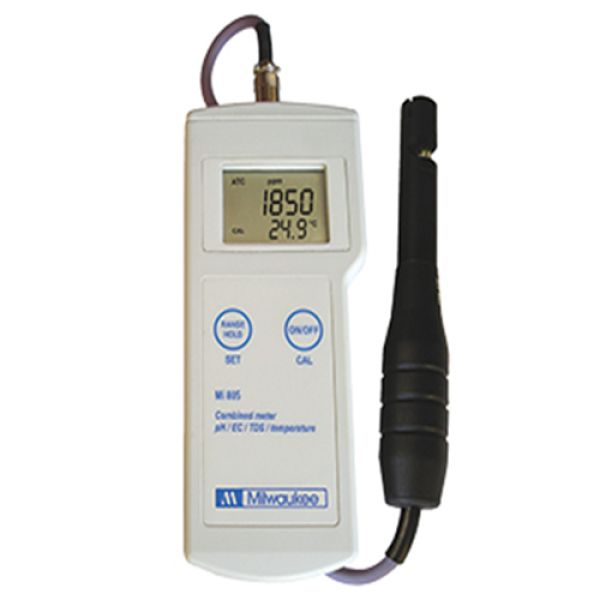 Photo - Máy đo pH/EC/TDS/Nhiệt độ cầm tay MILWAUKEE Mi805