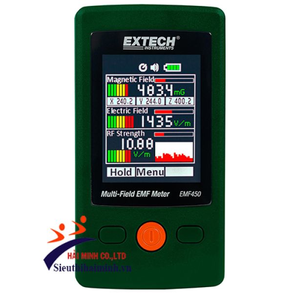 Photo - Máy đo điện từ trường đa thực địa Extech - EMF450