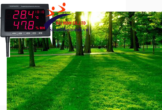 Máy đo nhiệt độ độ ẩm Tenmars TM-185D