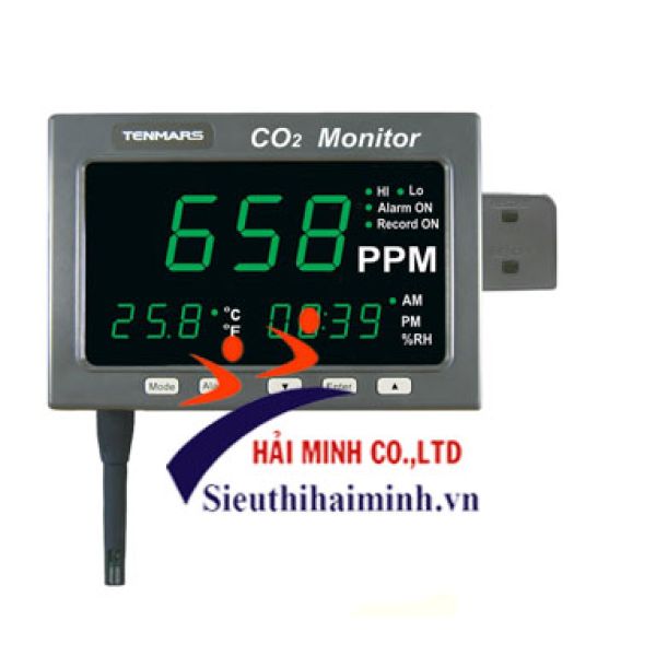 Photo - Thiết bị đo CO2/nhiệt độ Tenmars TM-186D