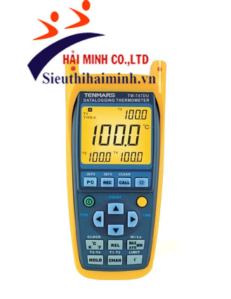 Máy đo và ghi nhiệt độ Tenmars TM-747DU