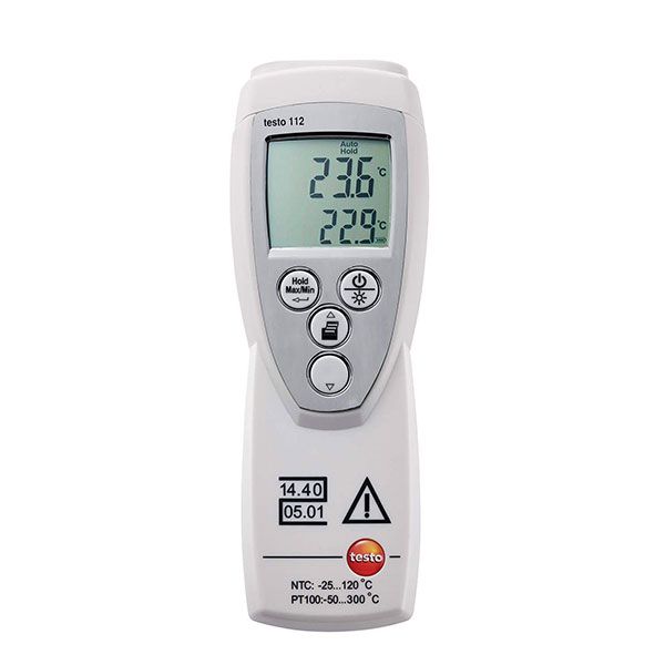Photo - Máy đo nhiệt độ Testo 112