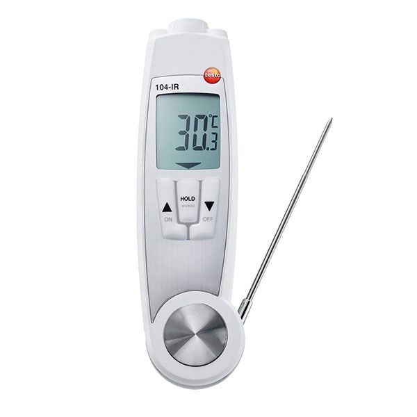 Photo - Máy đo nhiệt độ thực phẩm HACCP Testo 104-IR