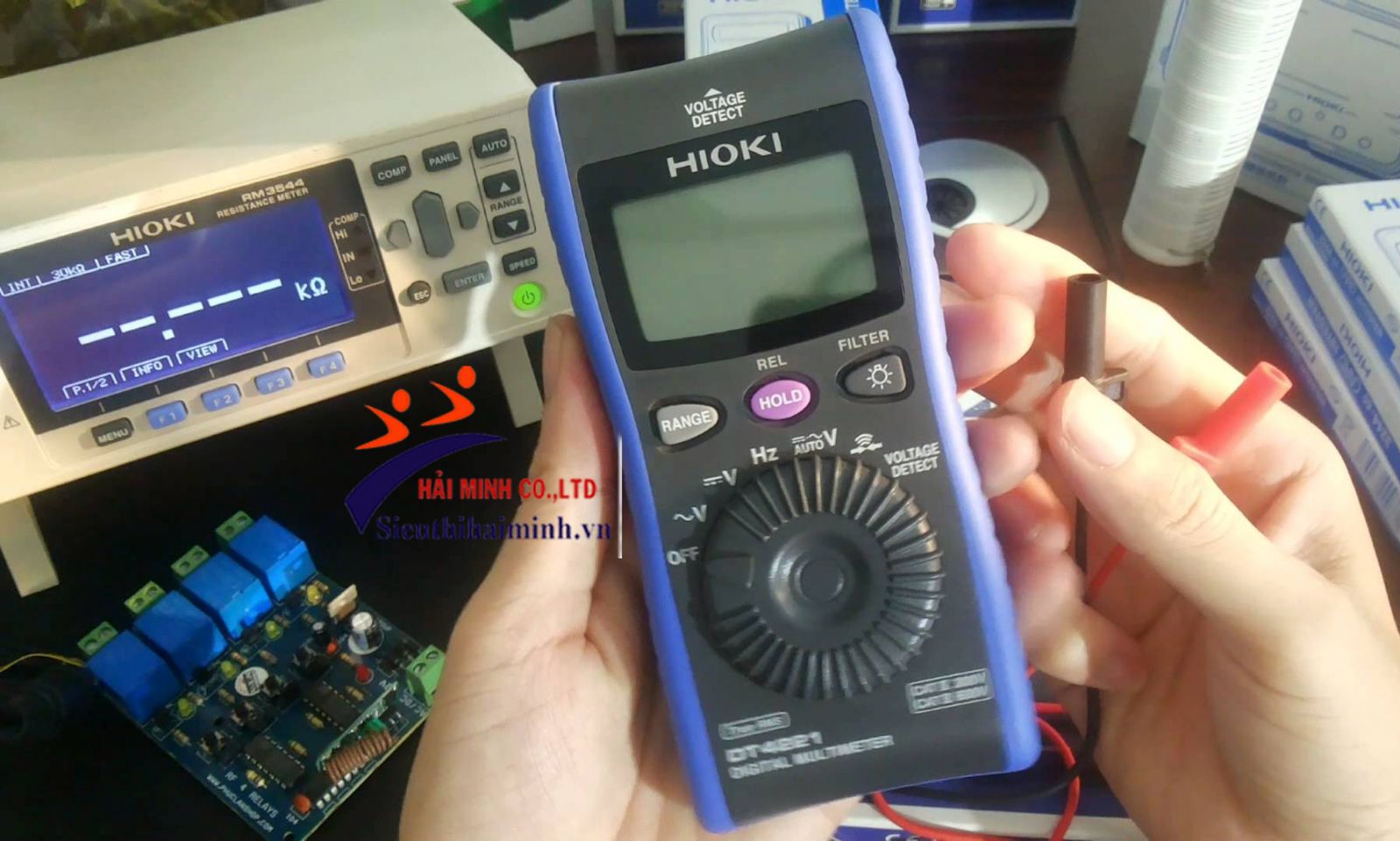 dong ho van nang hioki DT4221