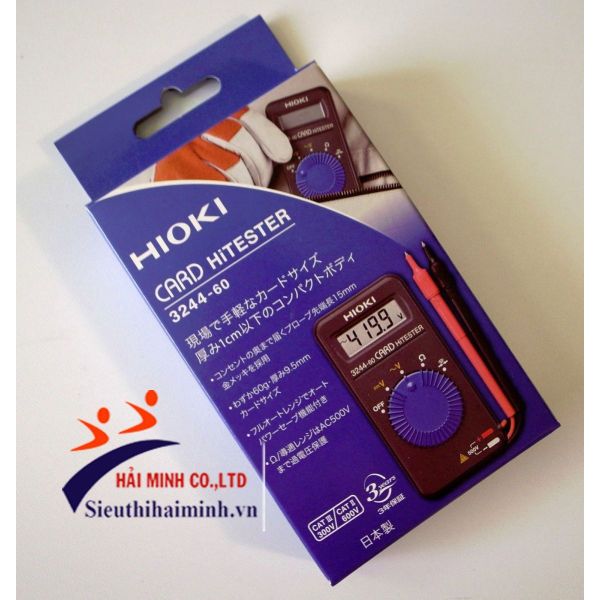 Photo - Đồng hồ đo điện vạn năng Hioki 3244-60