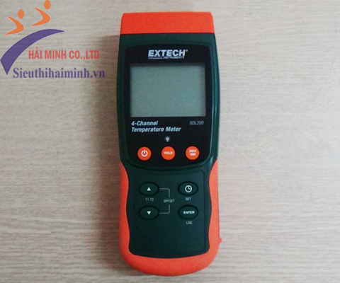 Máy đo nhiệt độ tiếp xúc 4 kênh Extech SDL200