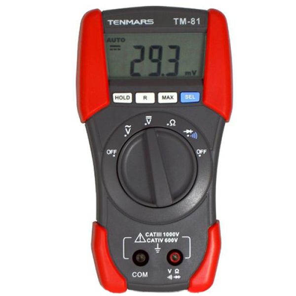 Photo - Đồng hồ đo điện vạn năng Tenmars TM-81
