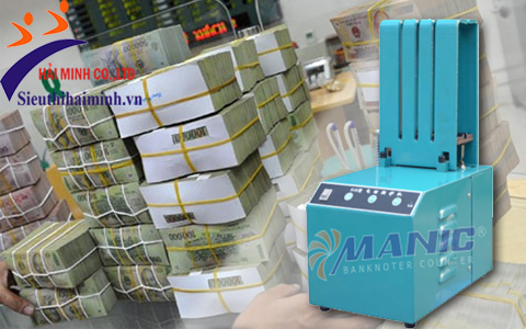 Máy bó tiền Manic S-18 bó xấp 1000 tờ