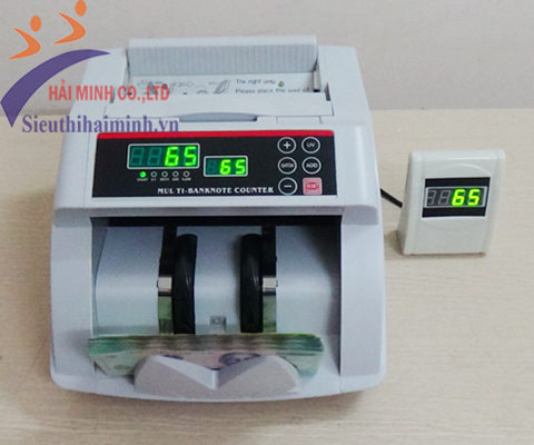máy đếm tiền Xiudun 2200C dễ sử dụng