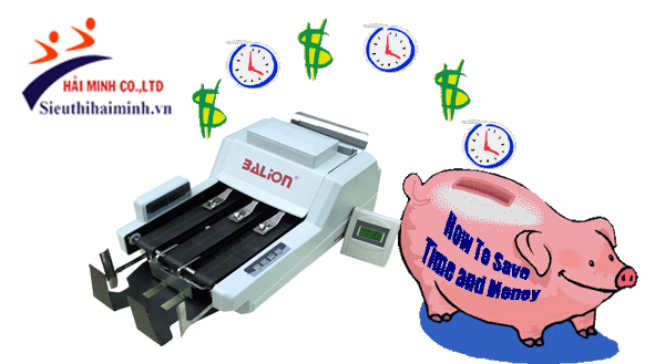 Máy đếm tiền Balion NH-301 tiết kiệm thời gian