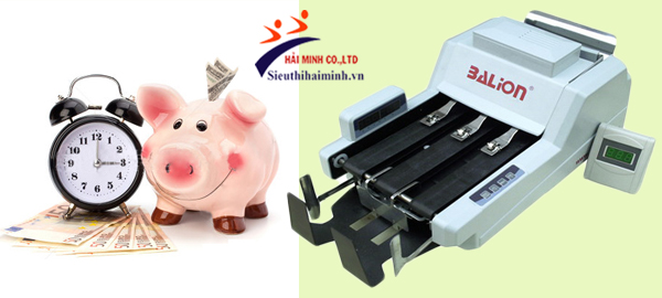 Máy đếm tiền Balion NH-312 tiết kiệm thời gian